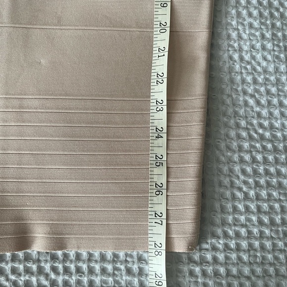 Y2K ShopFashionTherapy Bandage Dress Pink Nude SMALL - Picture 6 of 7